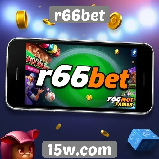 experiência mobile no site r66bet